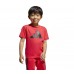 ADIDAS LK BL TEE JN8007 ΠΑΙΔΙΚΗ ΒΑΜΒΑΚΕΡΗ ΜΠΛΟΥΖΑ T.Shirt UNISEX  ΚΟΚΚΙΝΗ